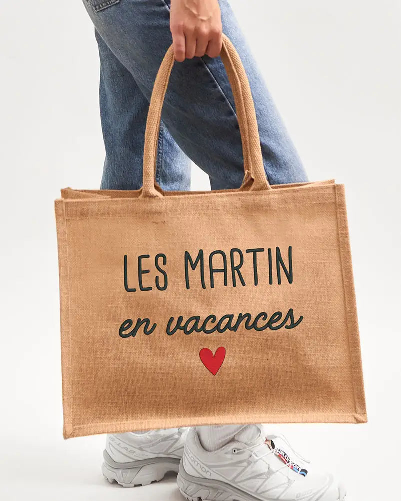 Cabas personnalisé avec broderie