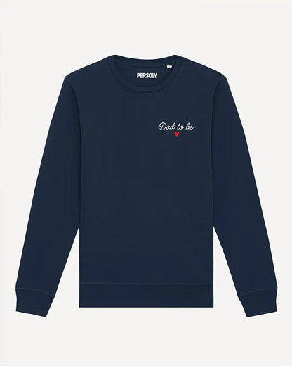 Sweat unisexe bleu personnalisé brodé
